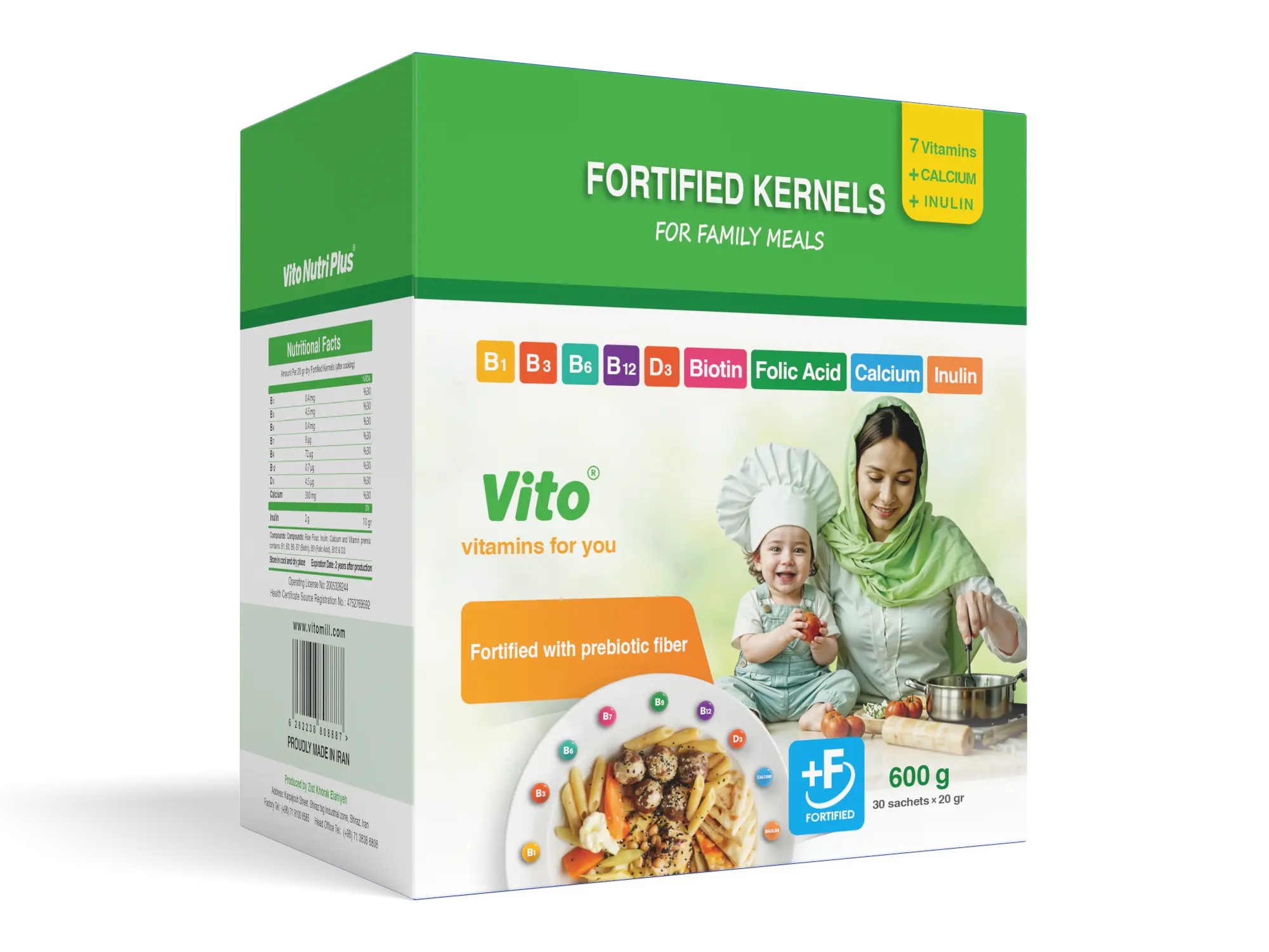 Fortified Kernels - Vito Pribiotic Fortified Kernels - Vito Pribiotic